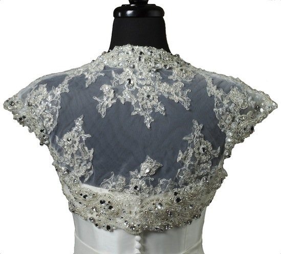 Bruids Bolero A011 - Afbeelding 2