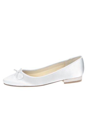 Brittany White Satin