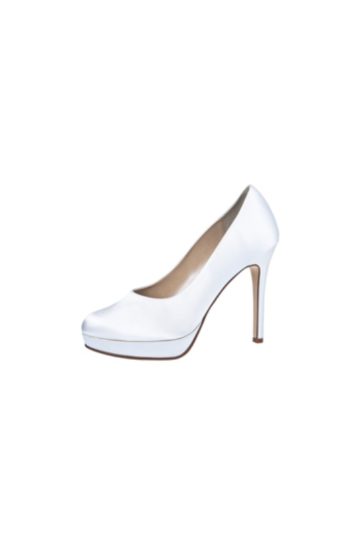 Cindy White Satin