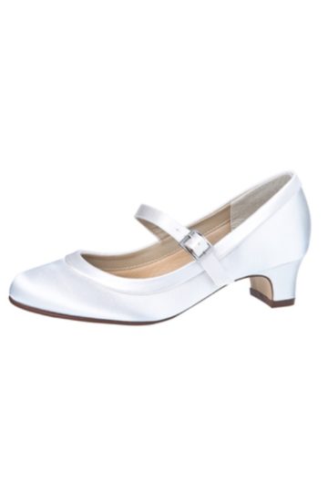 Maisie White Satin