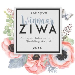 Wedding Wonderland winnaar Zankyou International Wedding Awards!