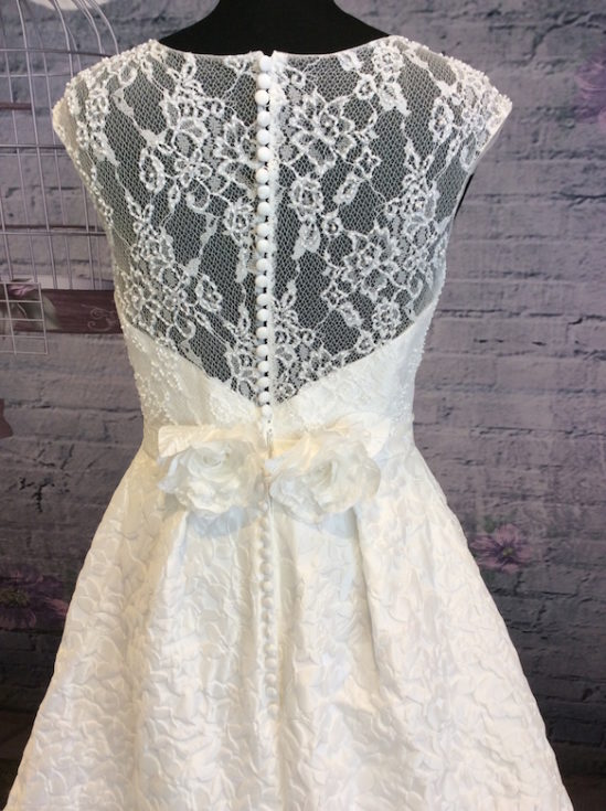 Vintage trouwjurk 1501 - Afbeelding 3