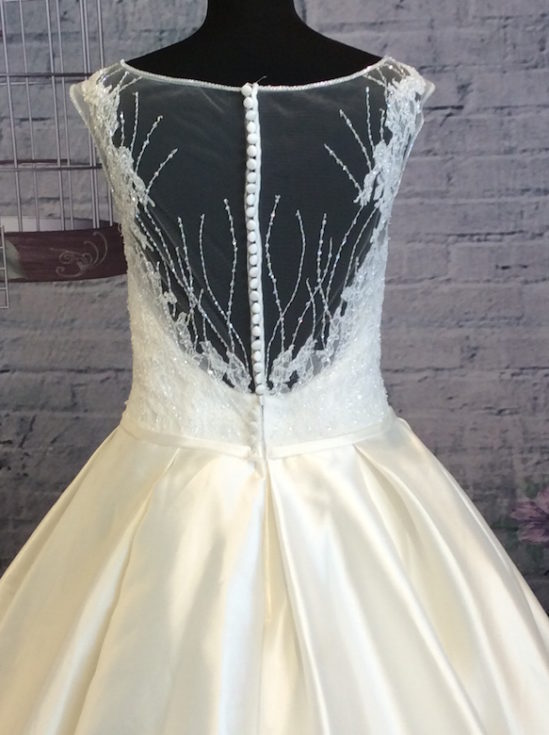 Vintage trouwjurk 1859 - Afbeelding 3