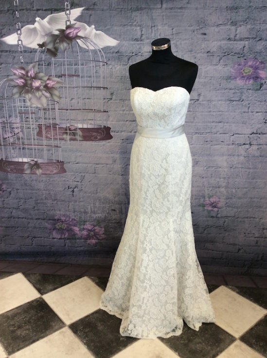 Vintage trouwjurk 1621