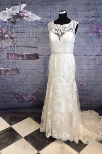 Vintage trouwjurk 1347