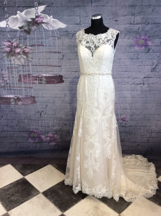 Vintage trouwjurk 1347