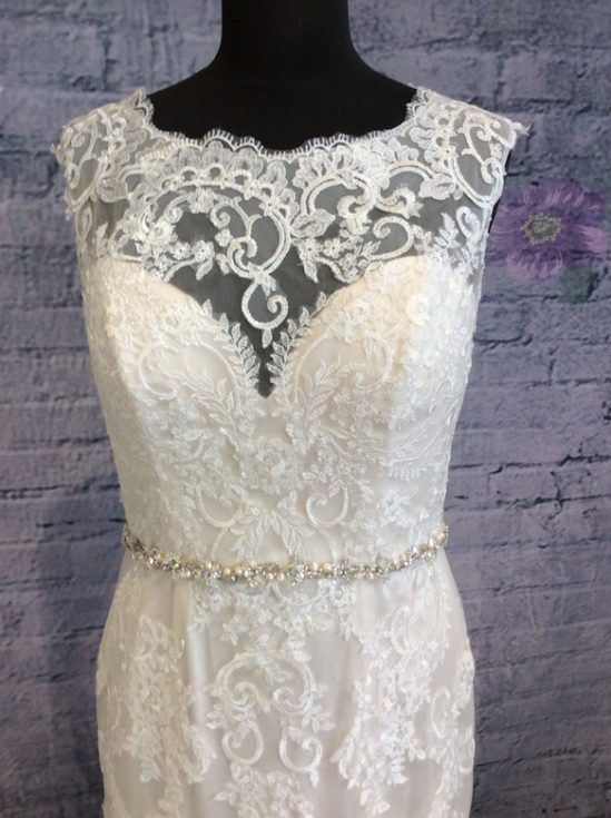 Vintage trouwjurk 1347 - Afbeelding 2