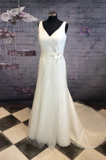 Vintage trouwjurk 1604