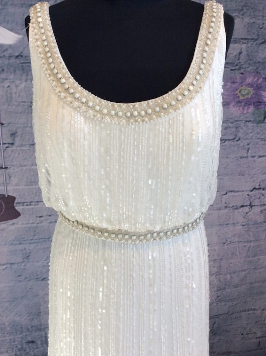 Vintage trouwjurk 1479 - Afbeelding 3