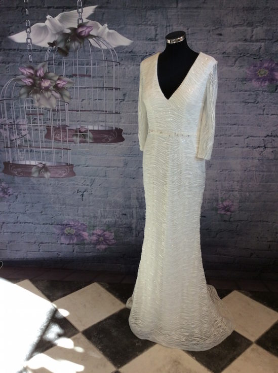Vintage trouwjurk 1398