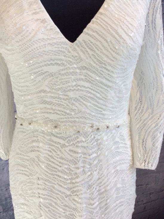 Vintage trouwjurk 1398 - Afbeelding 2