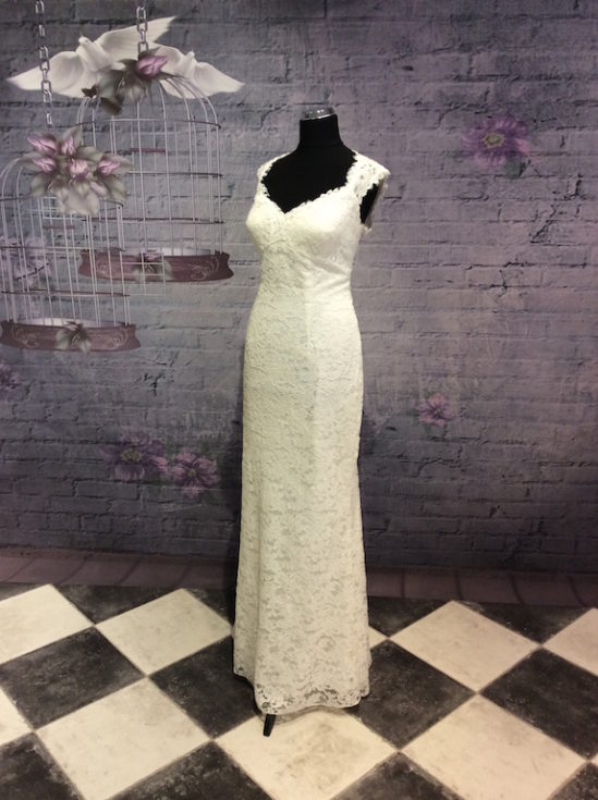 Vintage trouwjurk 1852