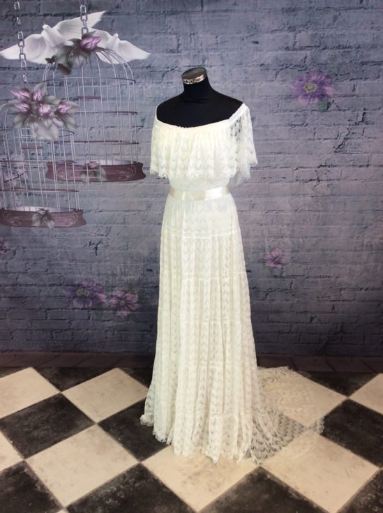 Vintage trouwjurk 1471