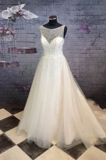 Vintage trouwjurk 1344