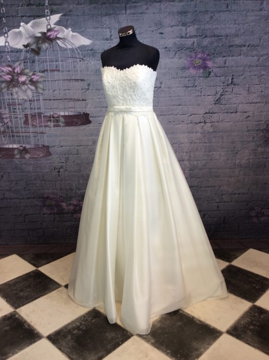 Vintage trouwjurk 1464