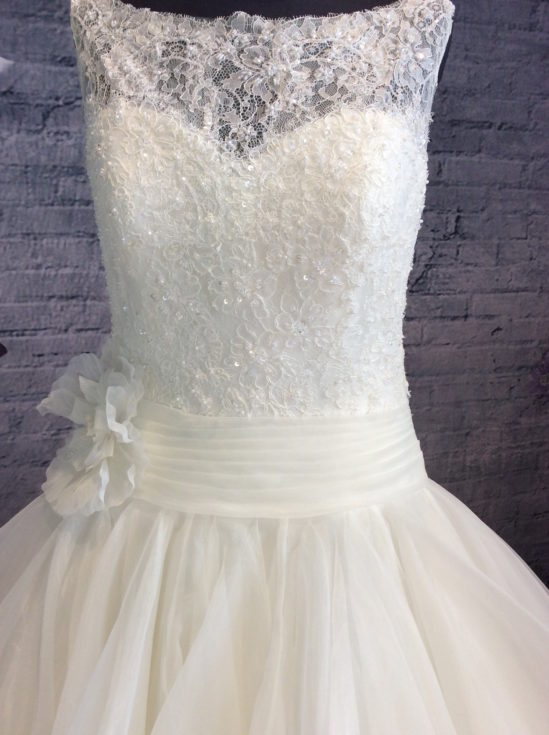 Vintage trouwjurk 1468 - Afbeelding 2