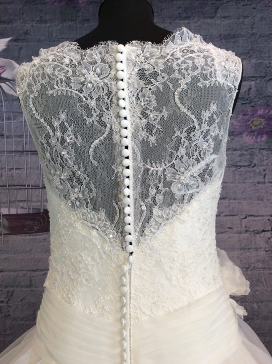 Vintage trouwjurk 1468 - Afbeelding 3