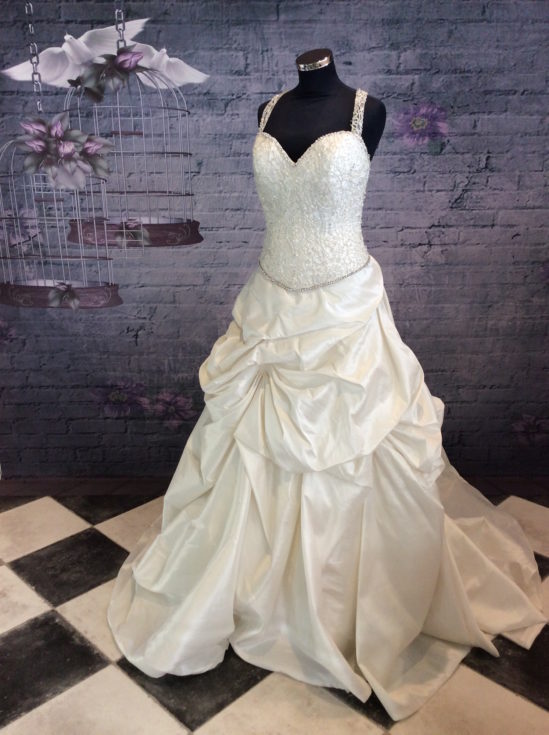 Vintage trouwjurk 1138