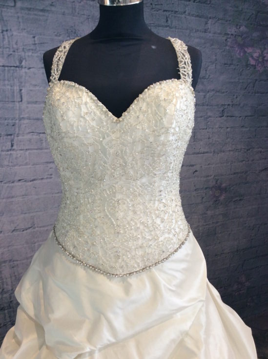 Vintage trouwjurk 1138 - Afbeelding 2