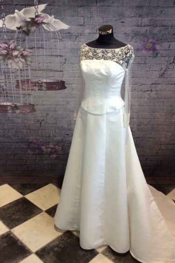 Vintage trouwjurk 1505