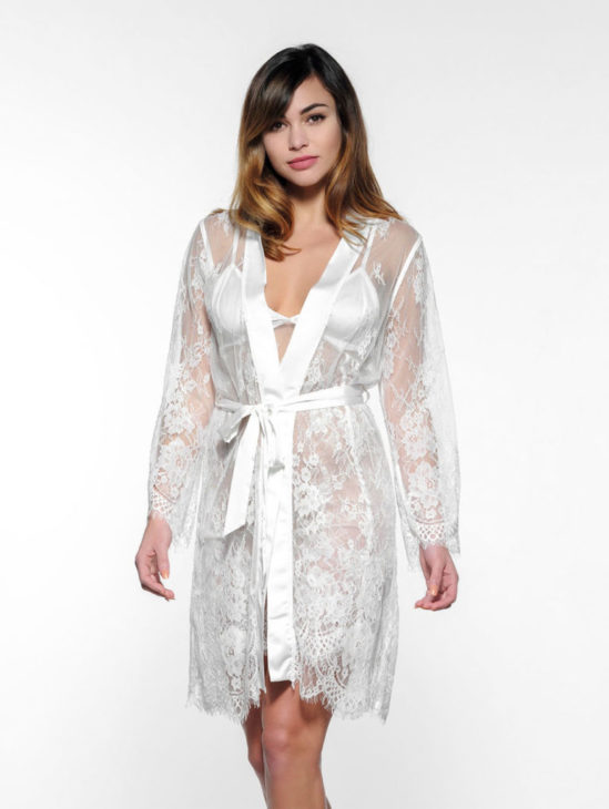 BN-750J Lace Kimono Pure Love Series