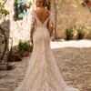 Kanten-illusie, trouwjurk, Serena Bridal