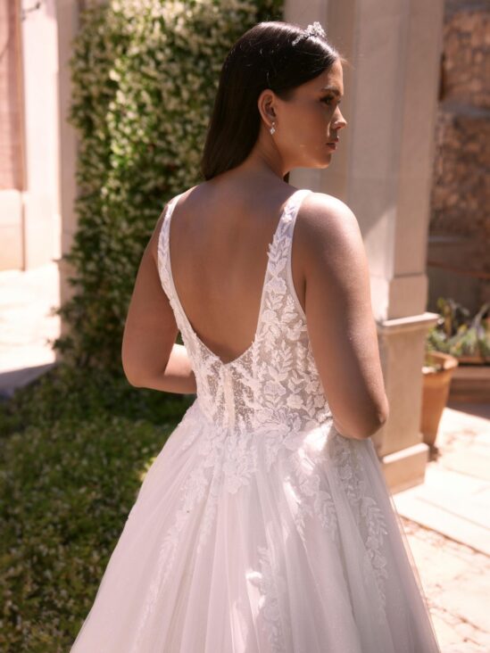 Bianco Evento Plus Size Limited Clorinde - Afbeelding 3