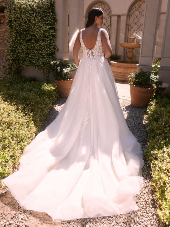Bianco Evento Plus Size Limited Clorinde - Afbeelding 4