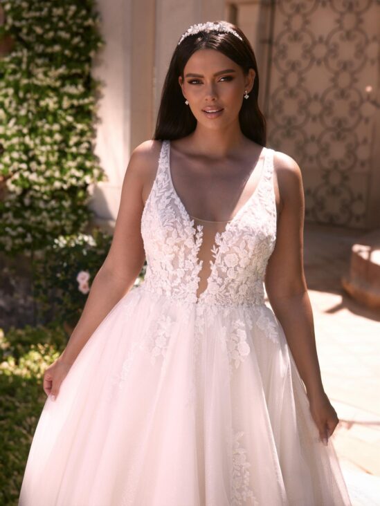 Bianco Evento Plus Size Limited Clorinde - Afbeelding 2