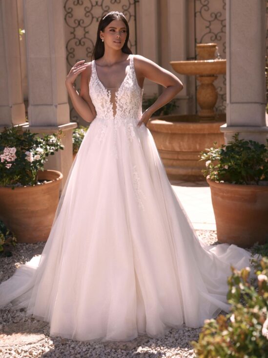Bianco Evento Plus Size Limited Clorinde