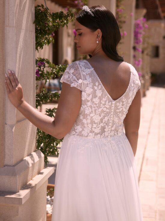 Bianco Evento Plus Size Limited Croceus - Afbeelding 2