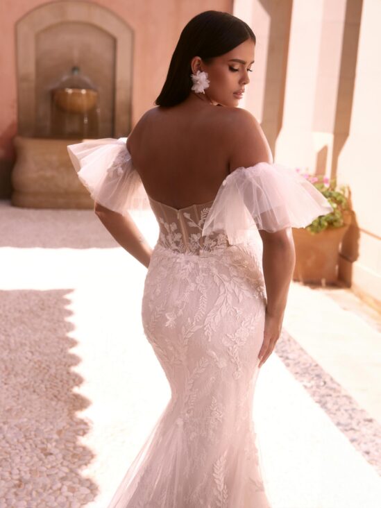 Bianco Evento Plus Size Limited Zerene - Afbeelding 4