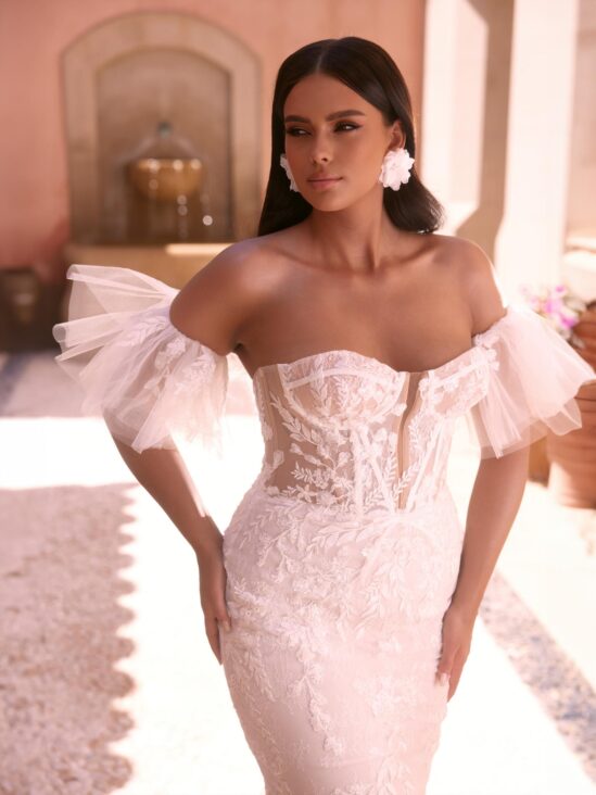 Bianco Evento Plus Size Limited Zerene - Afbeelding 2