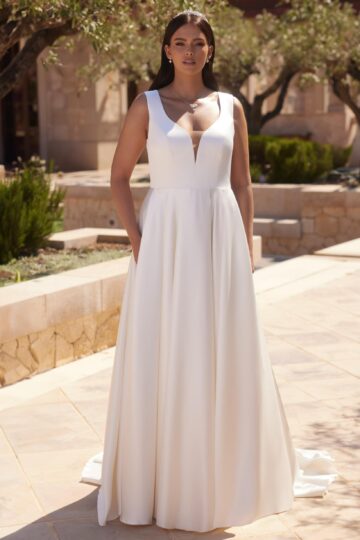 Bianco Evento Plus Size Idalia