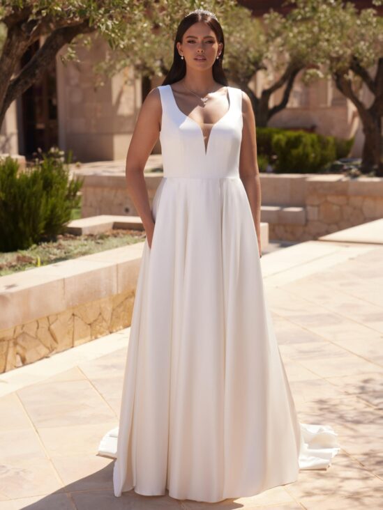 Bianco Evento Plus Size Idalia