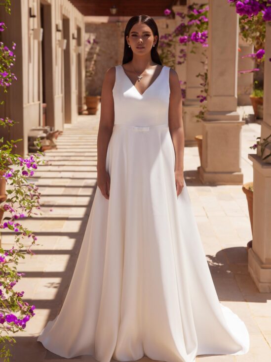 Bianco Evento Plus Size Regina