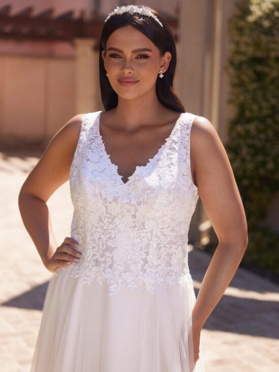 Bianco Evento Plus Size Valeria - Afbeelding 4