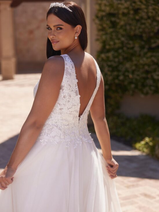 Bianco Evento Plus Size Valeria - Afbeelding 2