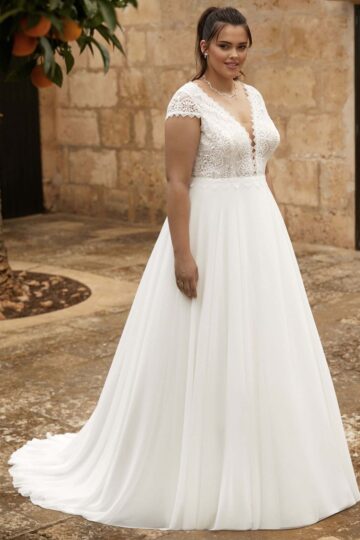 Bianco Evento Teresa Plus Size