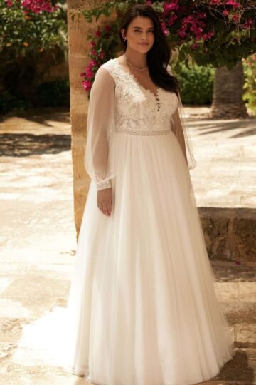 Bianco Evento Debora Plus Size