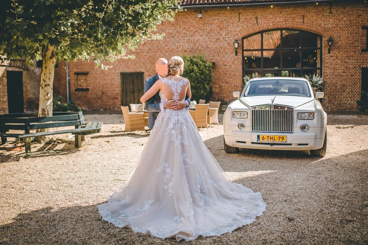 ras verloving Dekking Prachtige Italiaanse Eddy K trouwjurk maat 38 - Wedding Wonderland