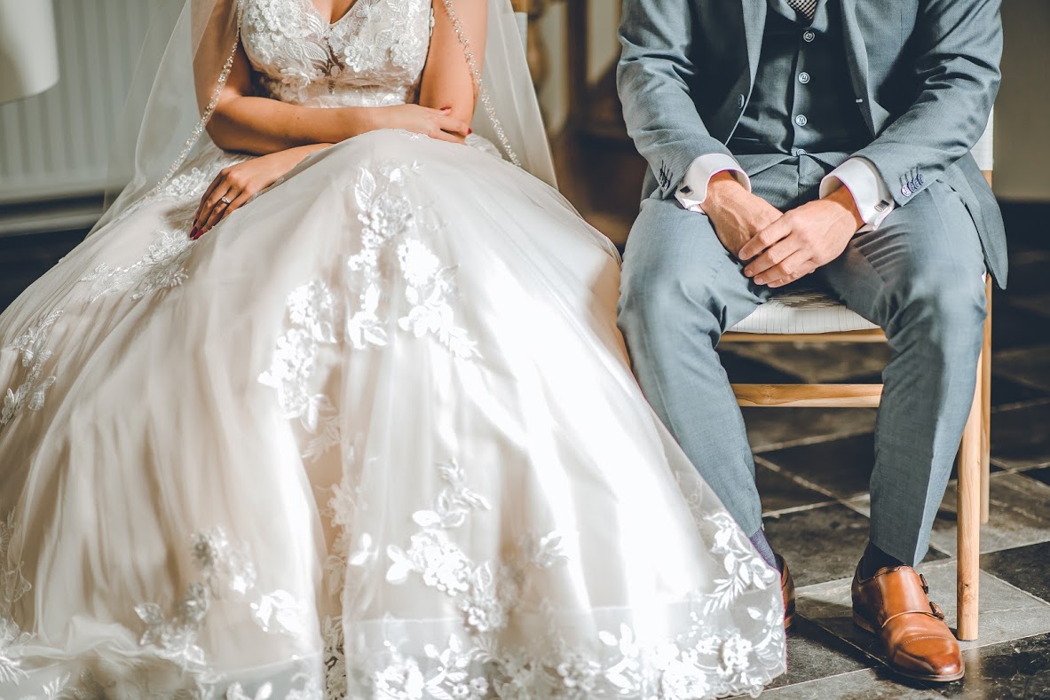 ras verloving Dekking Prachtige Italiaanse Eddy K trouwjurk maat 38 - Wedding Wonderland